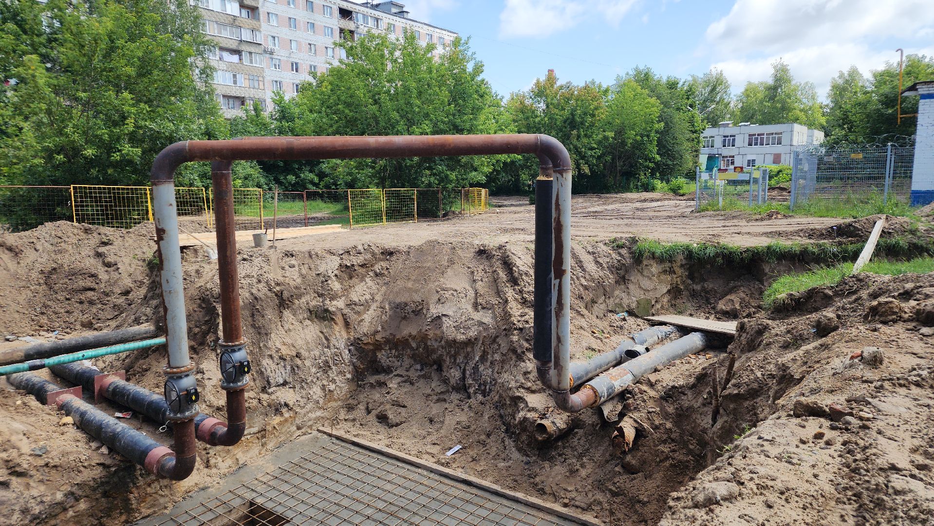 ЖКХ, капремонт теплосетей, отопление, лосино-петровский,