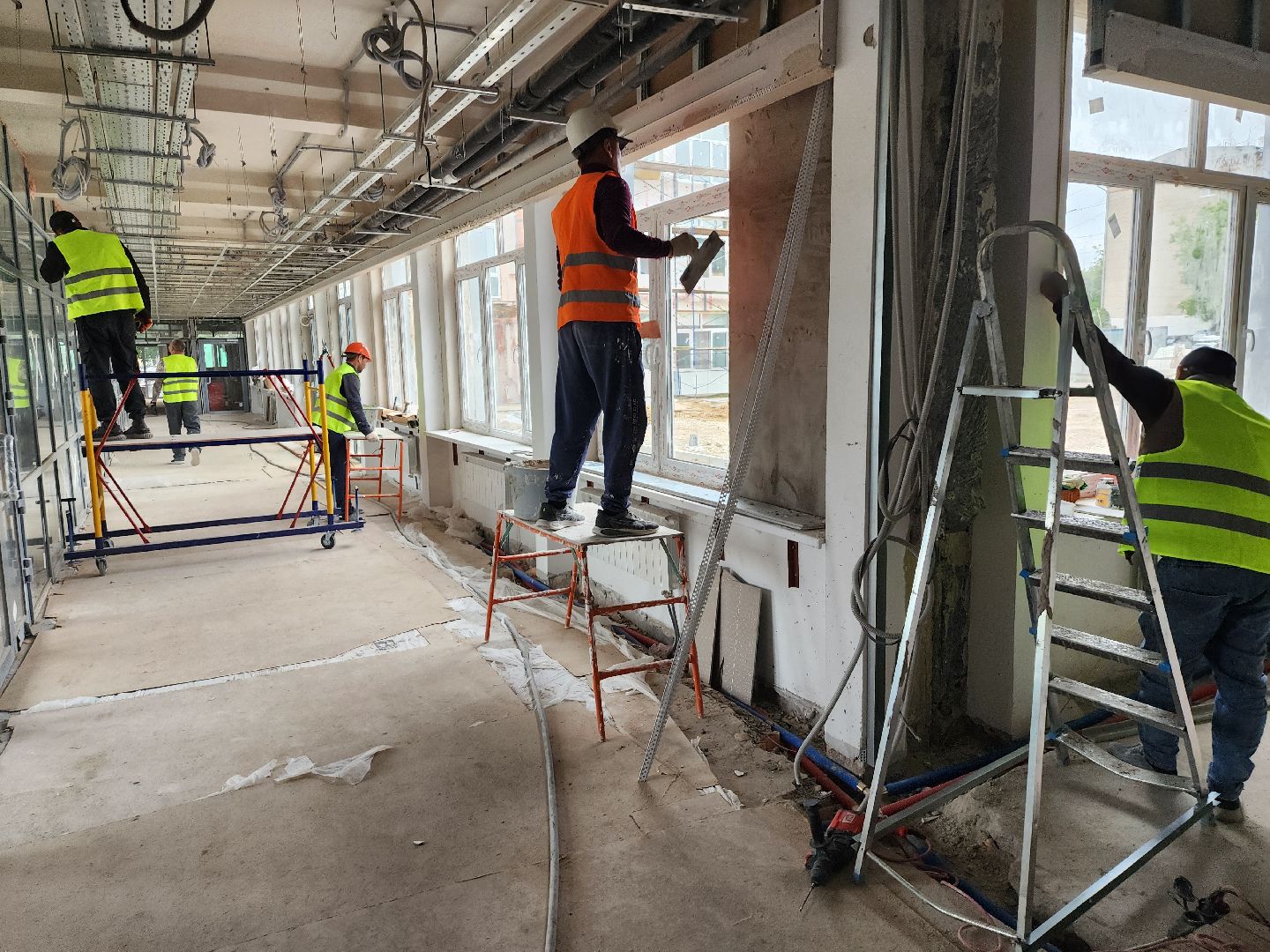 серпухов, школа 17, капитальный ремонт школы, улица джона рида,