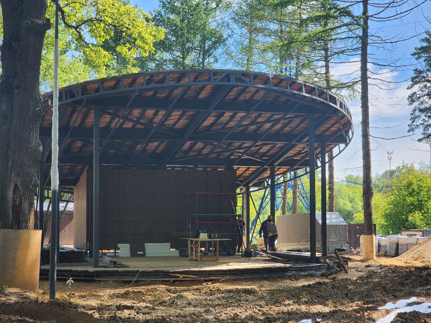 подольск, парк дубрава, реконструкция,