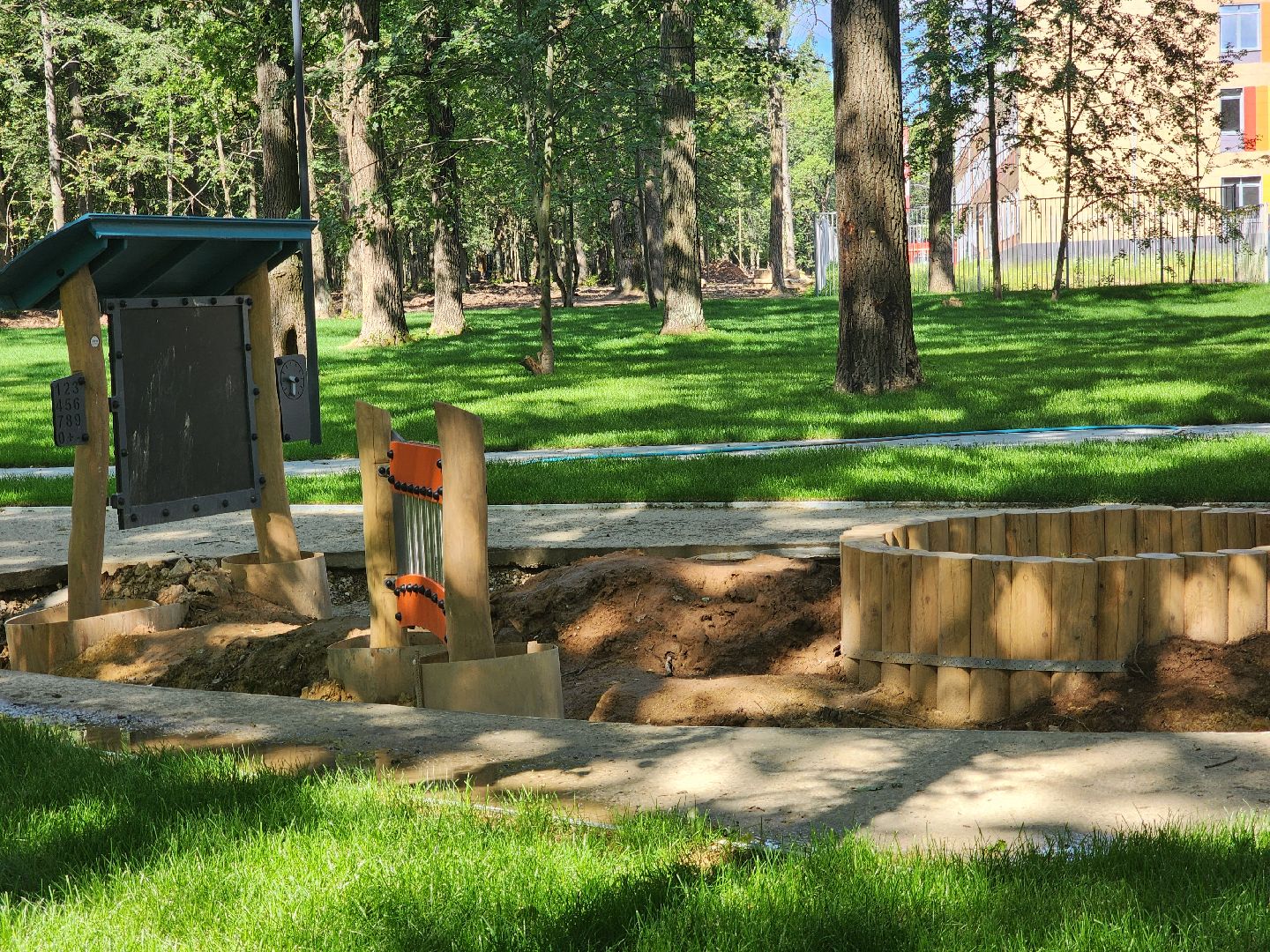 подольск, парк дубрава, реконструкция,