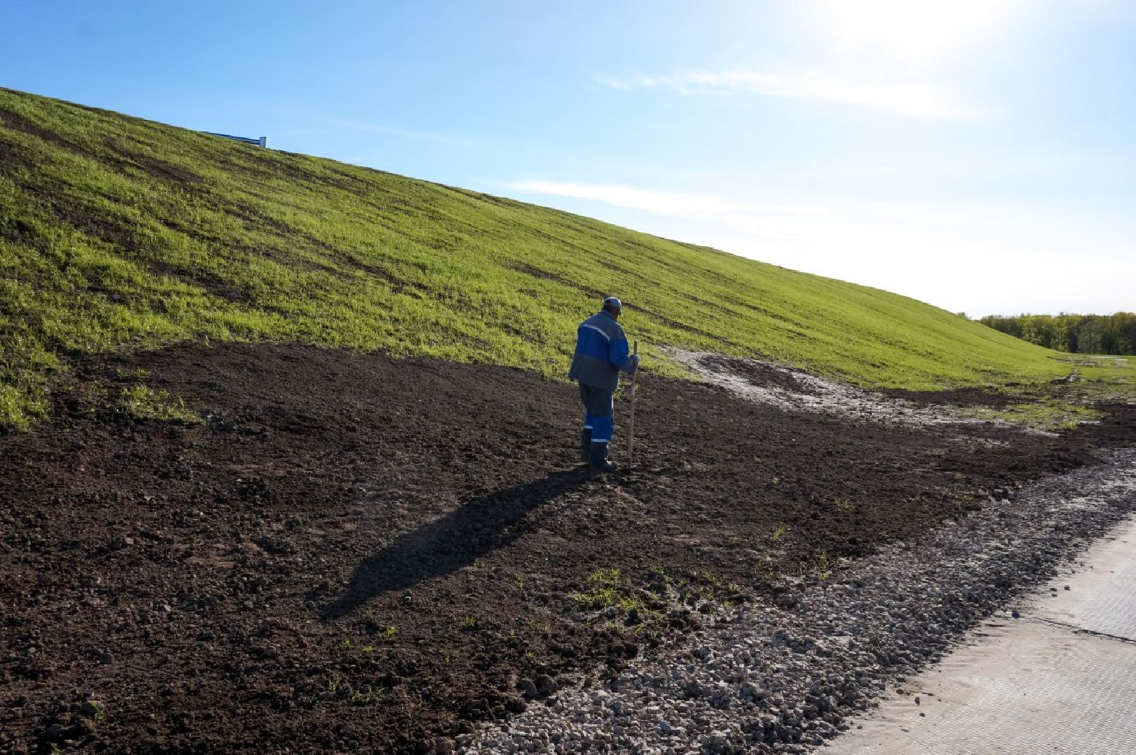 серпухов, съяново, полигон тбо, мусорный полигон, рекультивация, экология, чистая страна,