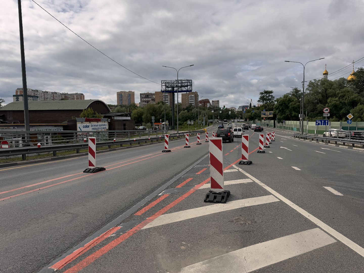 Одинцово, Ремонт эстакады в Одинцово, Дорожные службы,