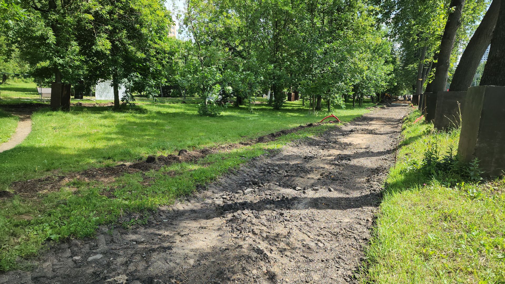 красногорск, яблоневый сквер, благоустойство,