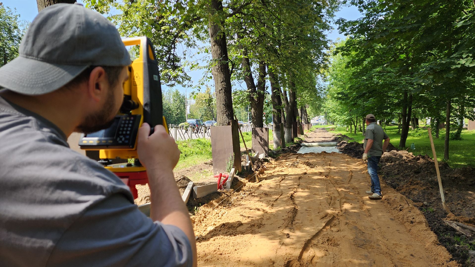 красногорск, яблоневый сквер, благоустойство,