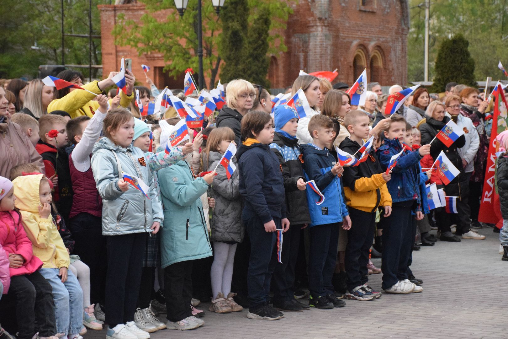 Павловский Посад, городской округ Павловский Посад, свеча памяти, цветы, акция
