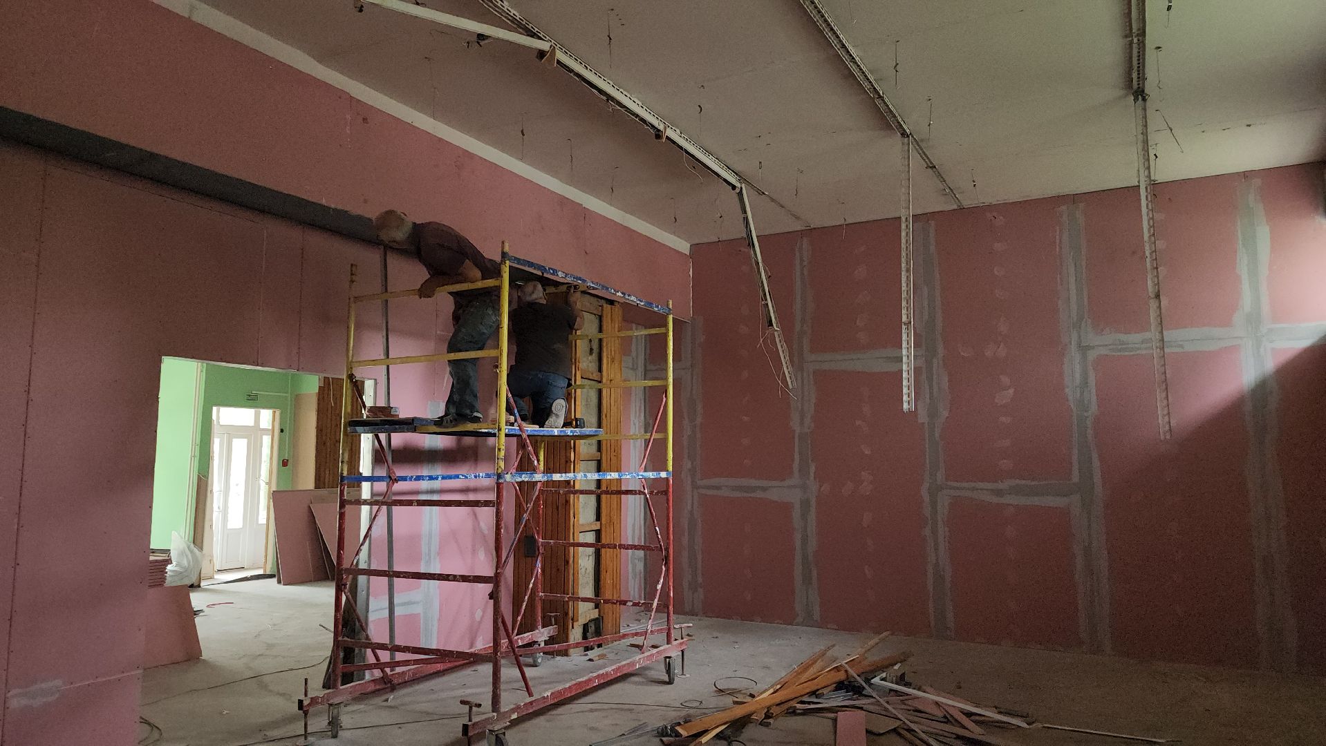 луховицы, капитальный ремонт библиотеки,