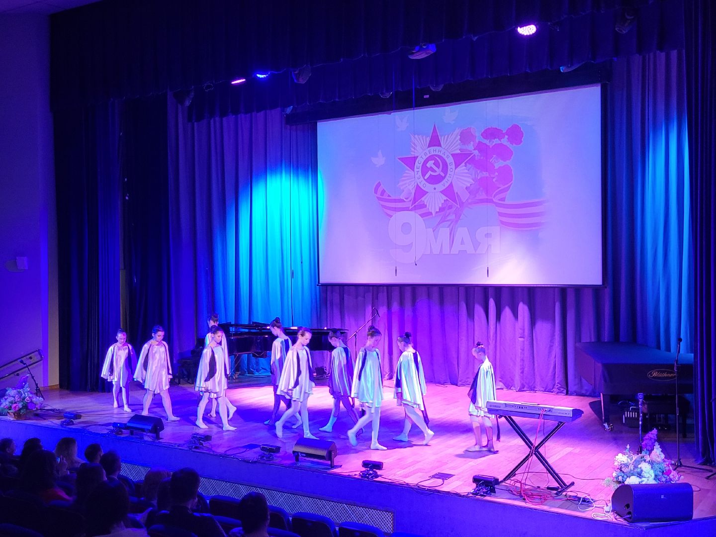 концерт, день победы, видное, дети, творчество