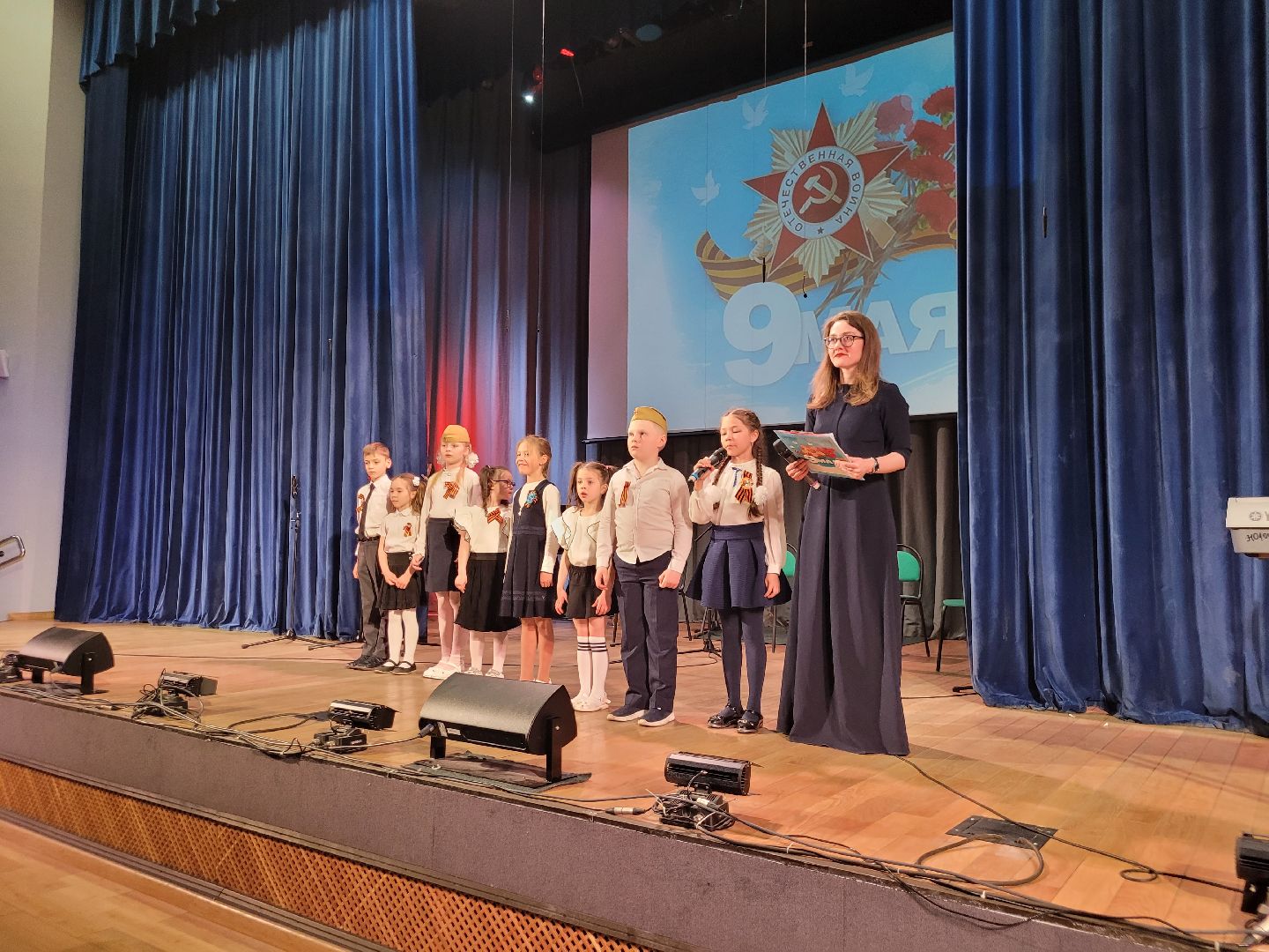 концерт, день победы, видное, дети, творчество