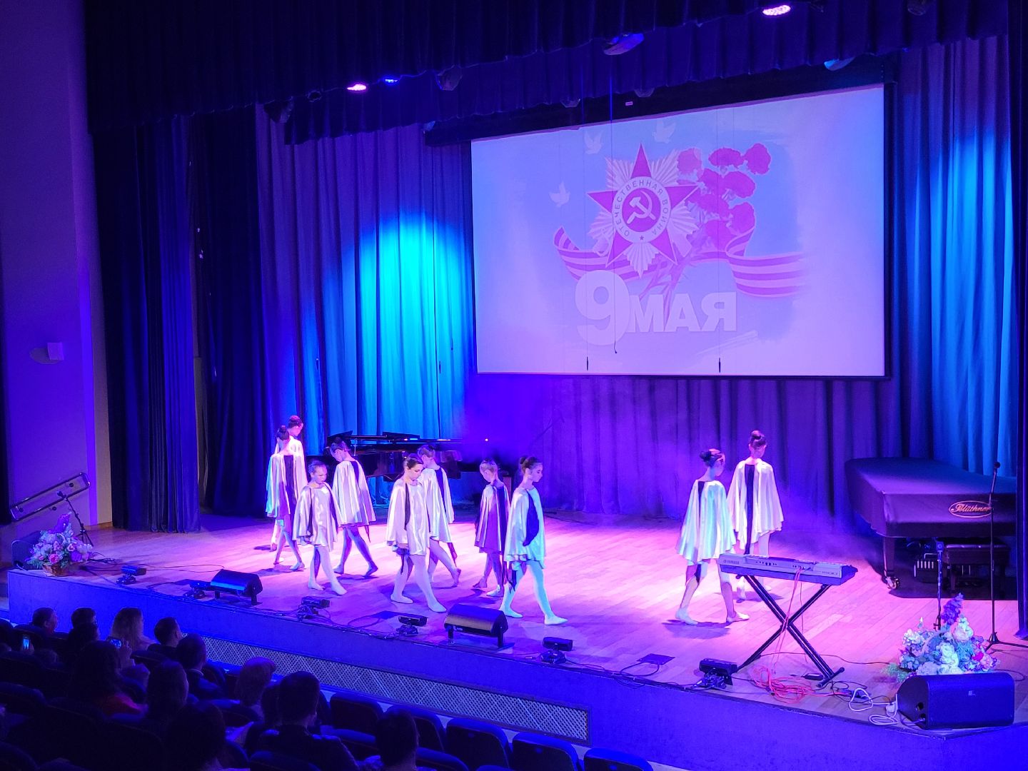 концерт, день победы, видное, дети, творчество