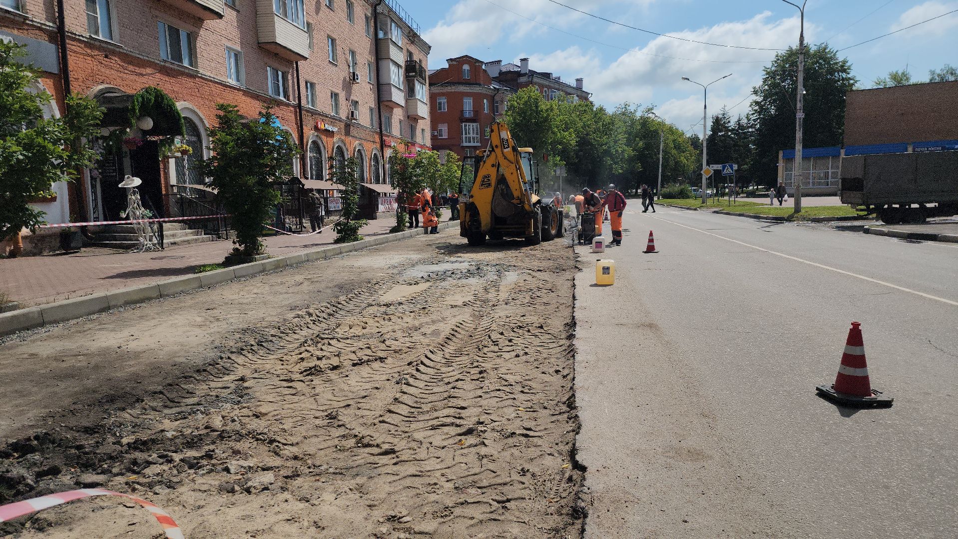 луховицы, благоустройство, парковка автомобилей,
