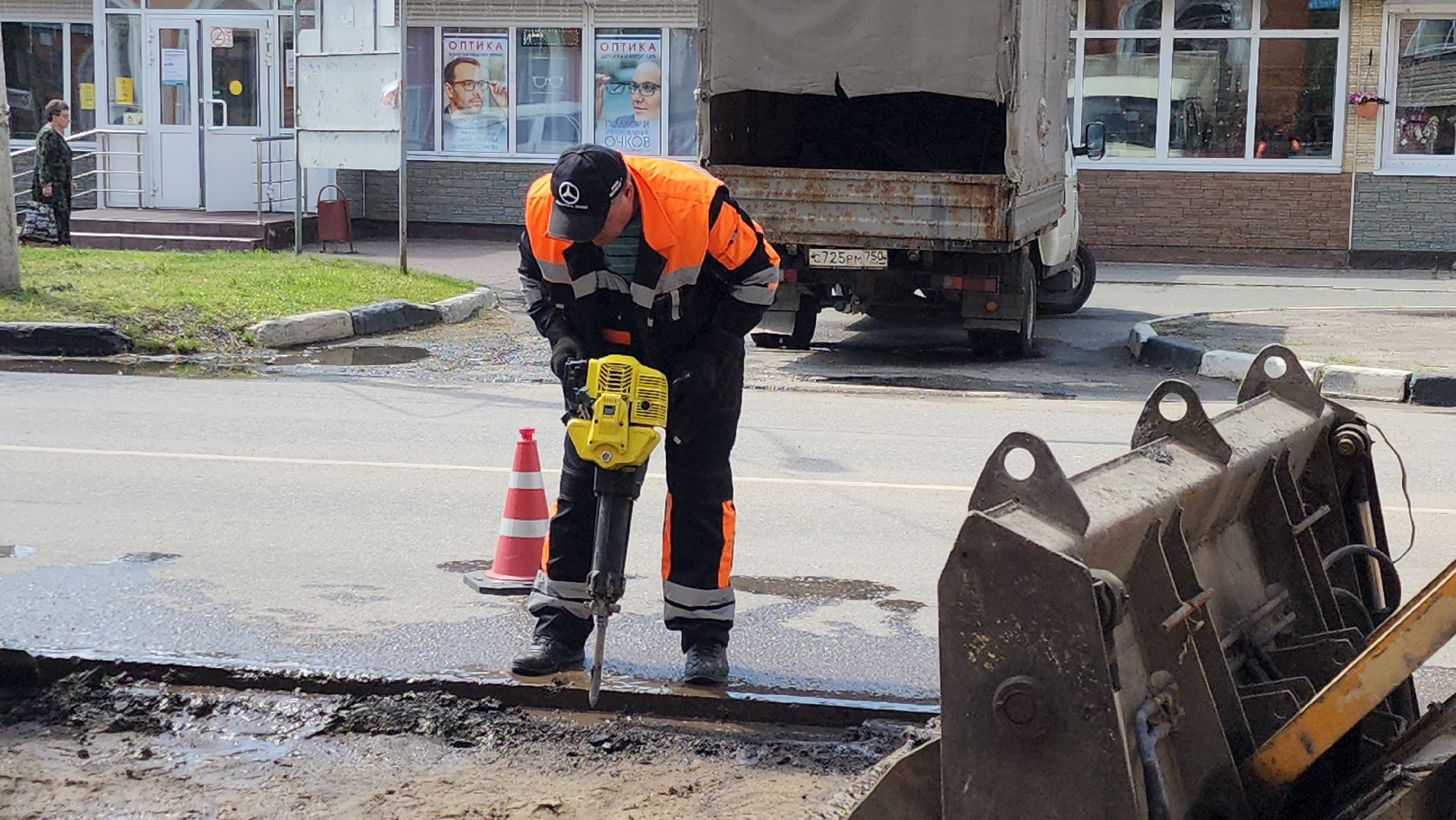 луховицы, благоустройство, парковка автомобилей,