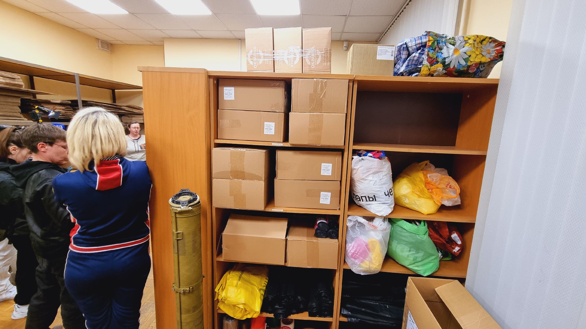 Подмосковье, Ивантеевка, волонтёры