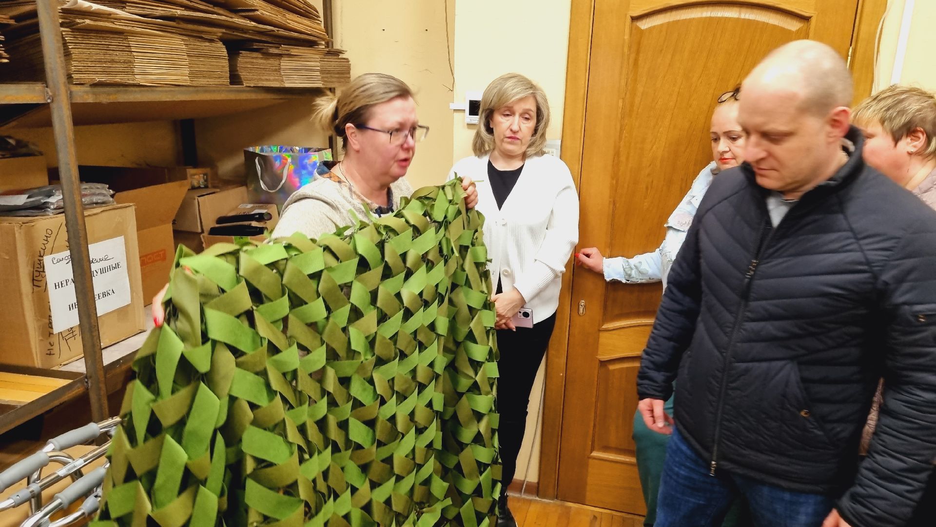 Подмосковье, Ивантеевка, волонтёры