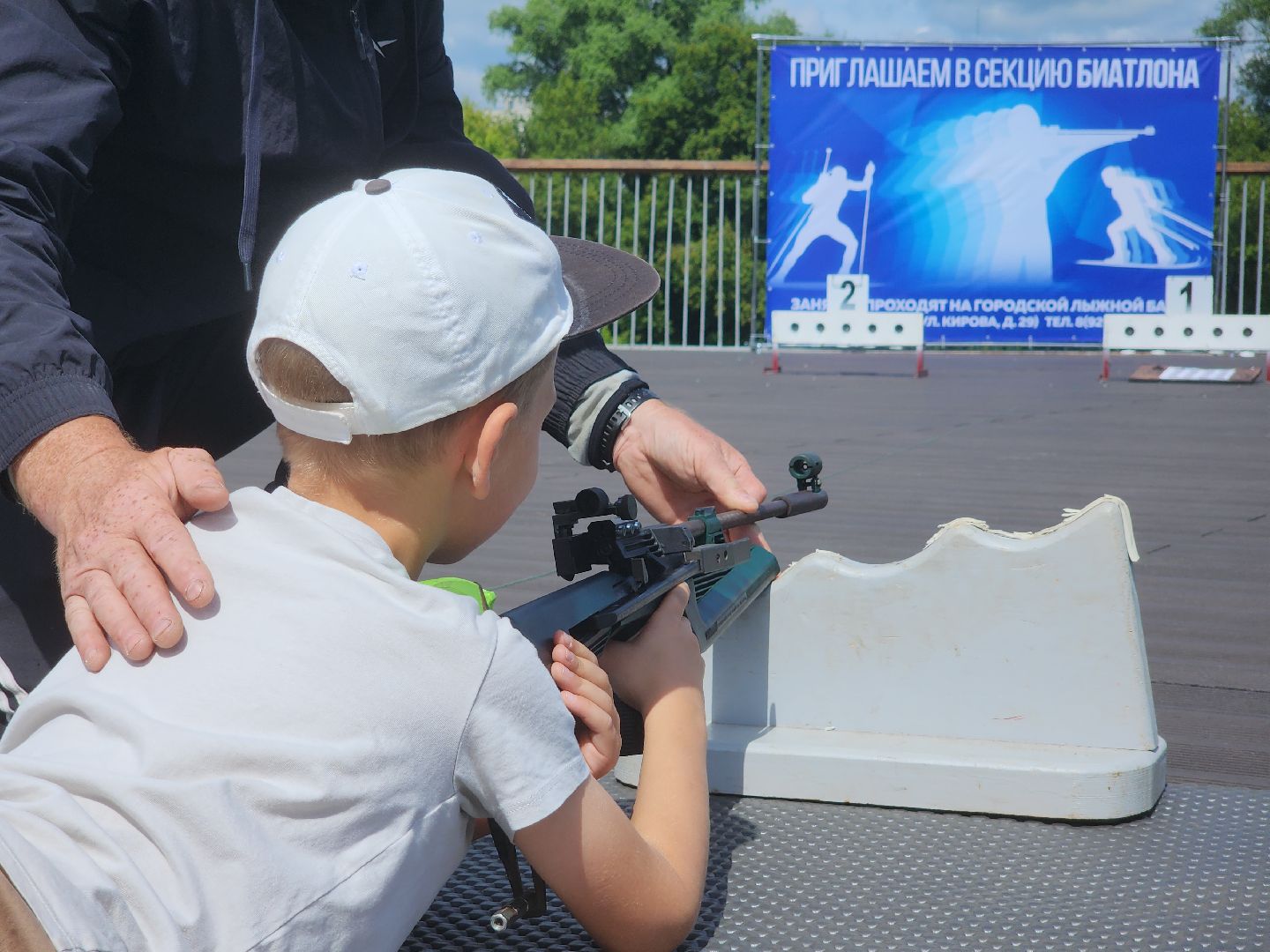 парки подмосковья, спорт на улице, орехово-зуево,биатлон,