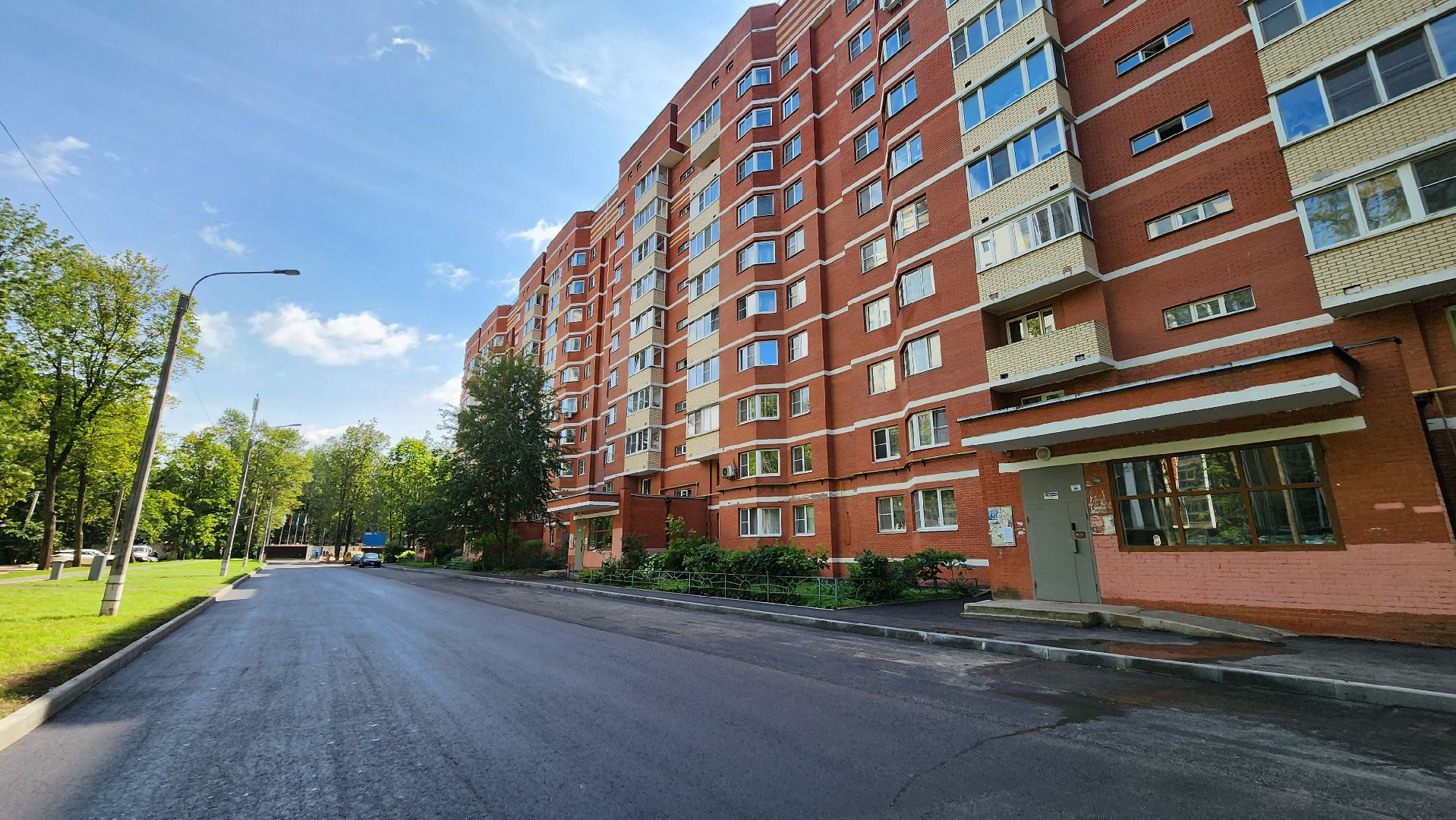 солнечногорск, микрорайон выстрел, новый асфальт, благоустройство,