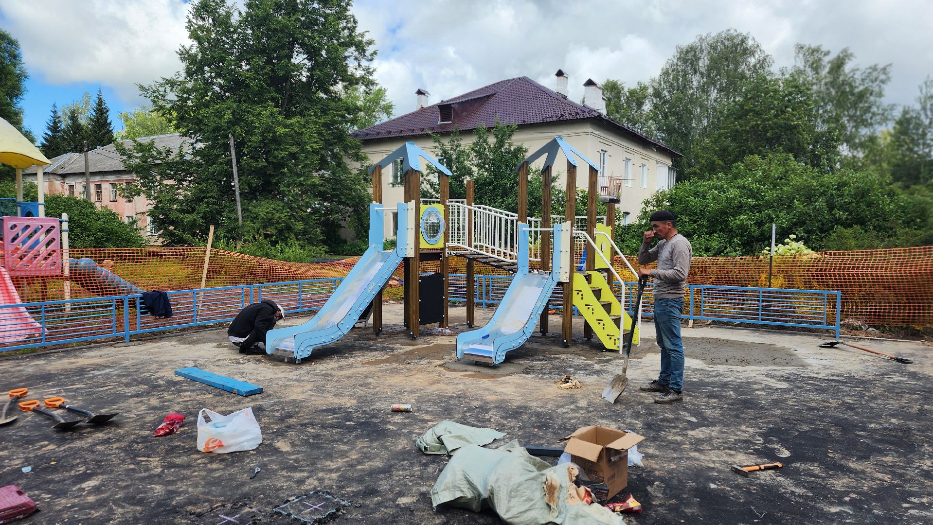 волоколамск, благоустройство, детская площадка,