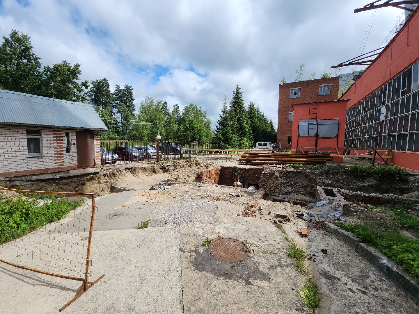 Черноголовка, Теплосети, ремонт тепловых сетей,