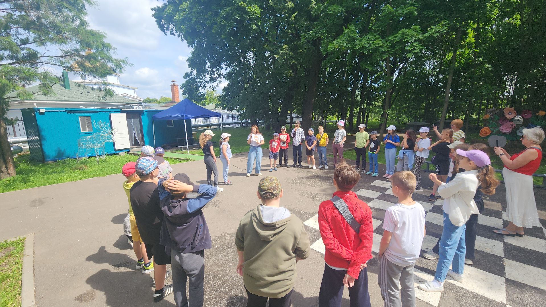 дети, лагерь, безопасность на дорогах, лосино-петровский,