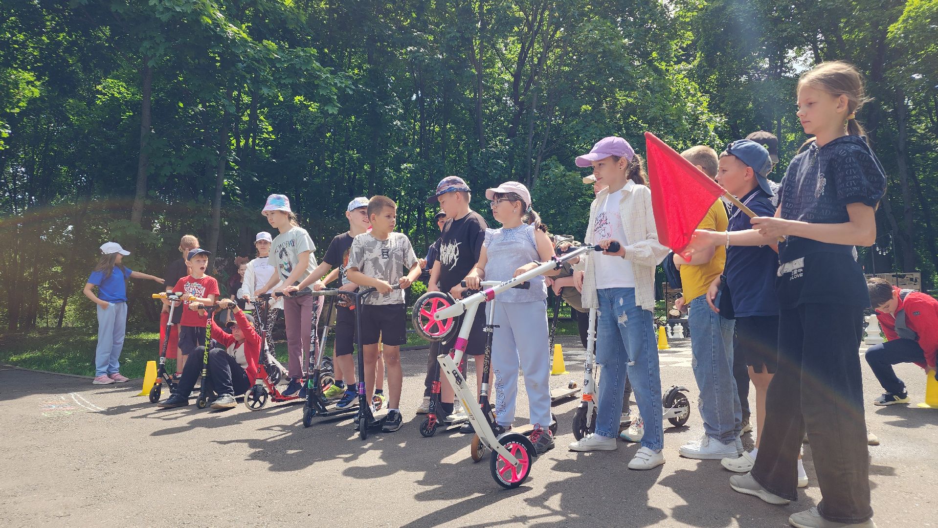 дети, лагерь, безопасность на дорогах, лосино-петровский,