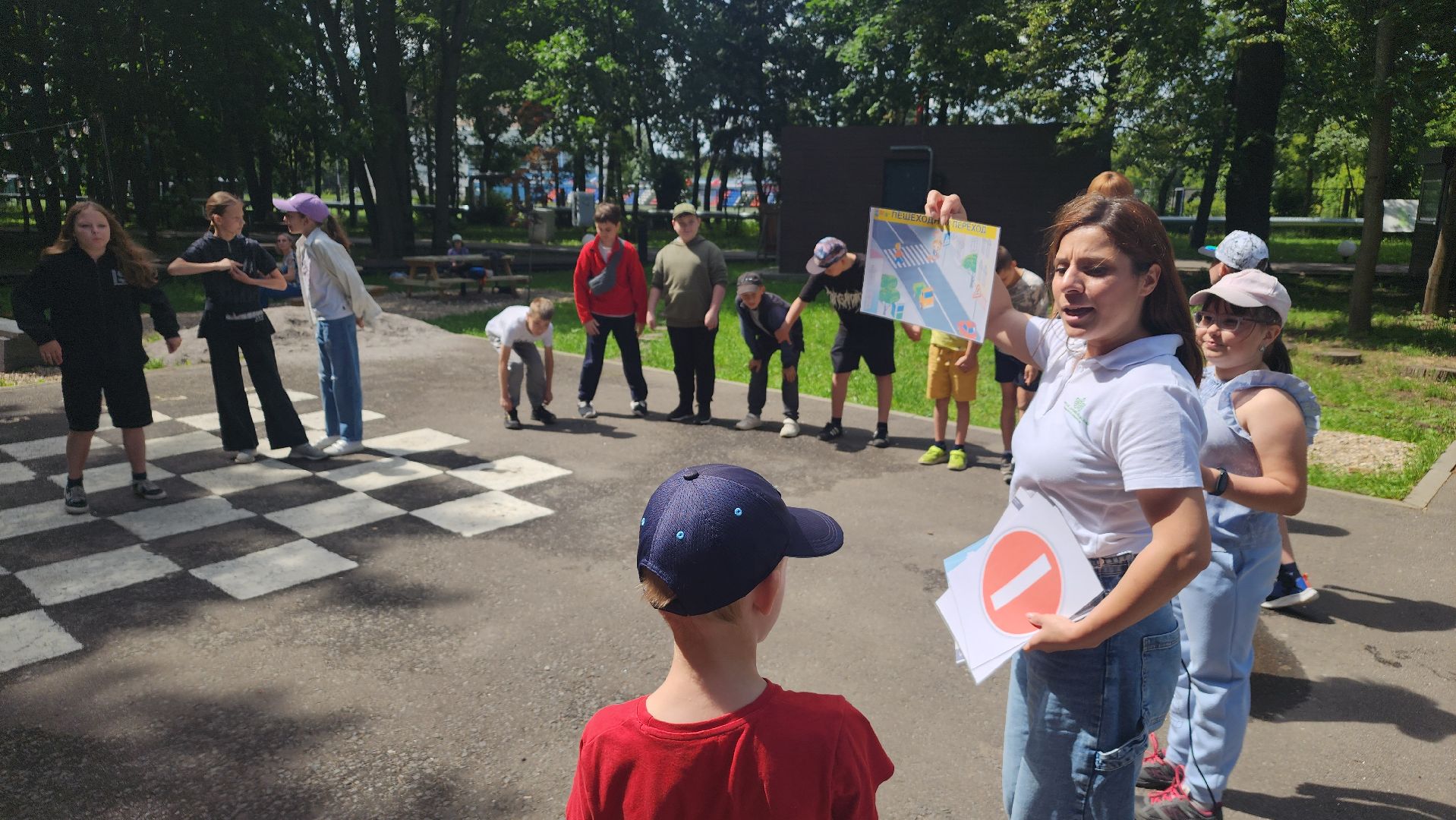 дети, лагерь, безопасность на дорогах, лосино-петровский,