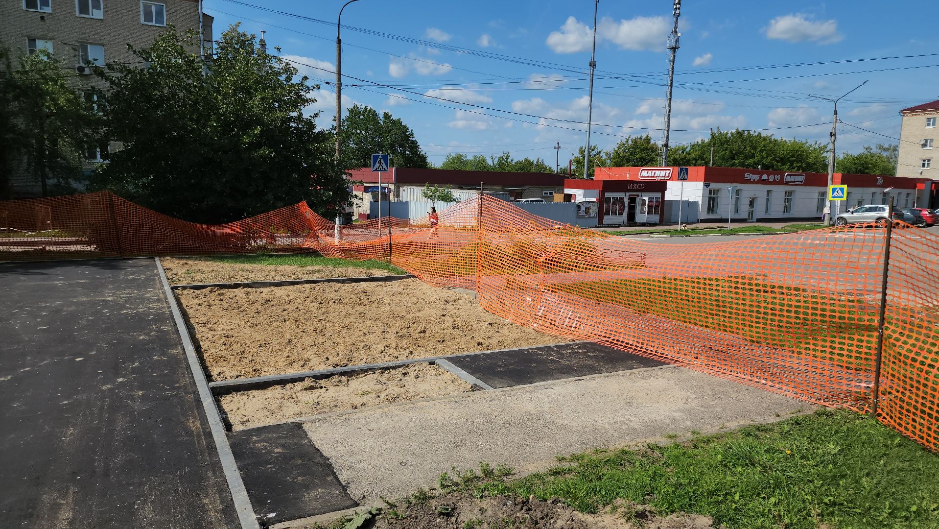 кашира, детская игровая площадка, губернаторская программа, благоустройство, дети, досуг, отдых,