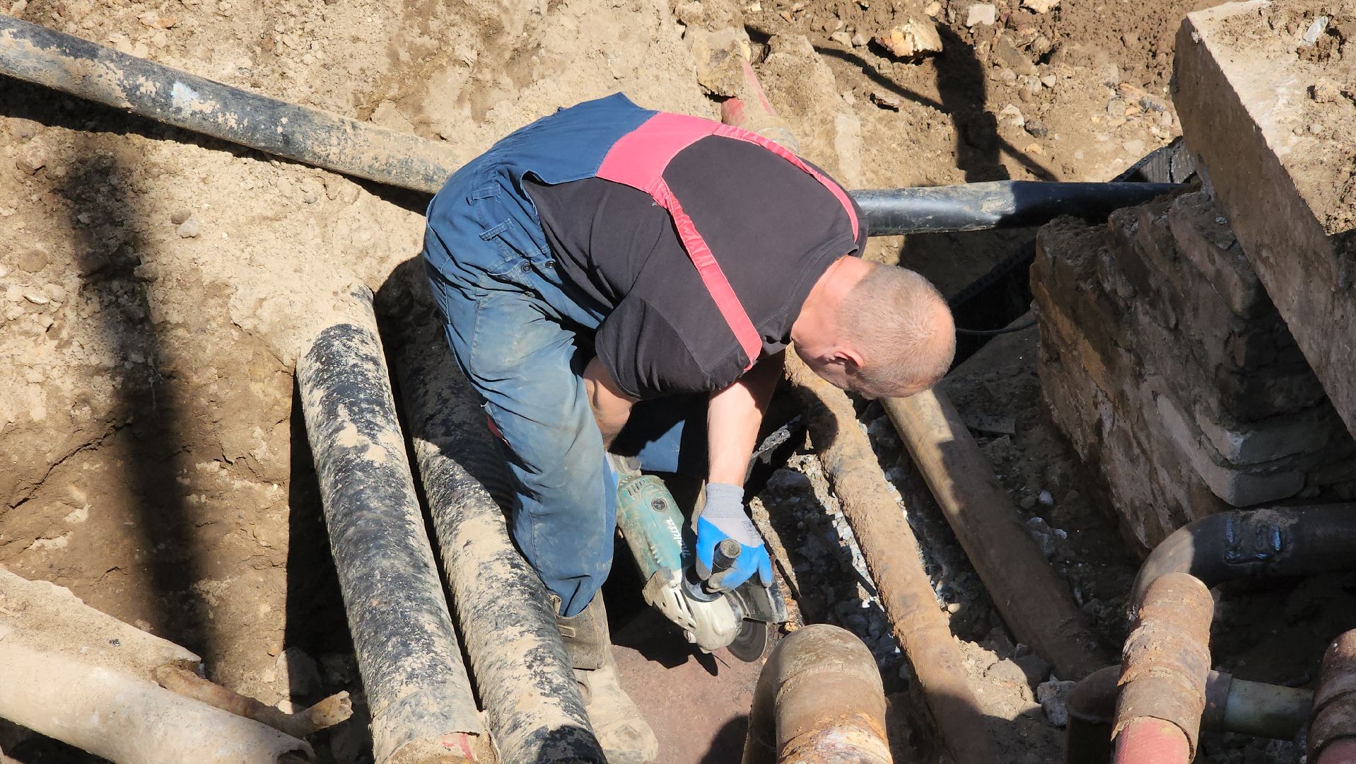 Люберцы, устранение аварии, люберецкая теплосеть,