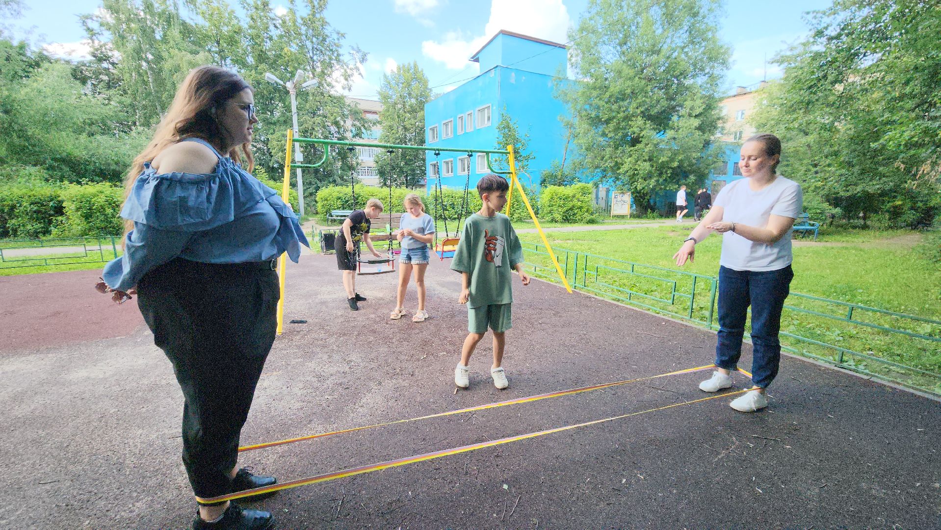 Библиодворик, Библиотека , центральная библиотека, Лобня, Детская площадка ,