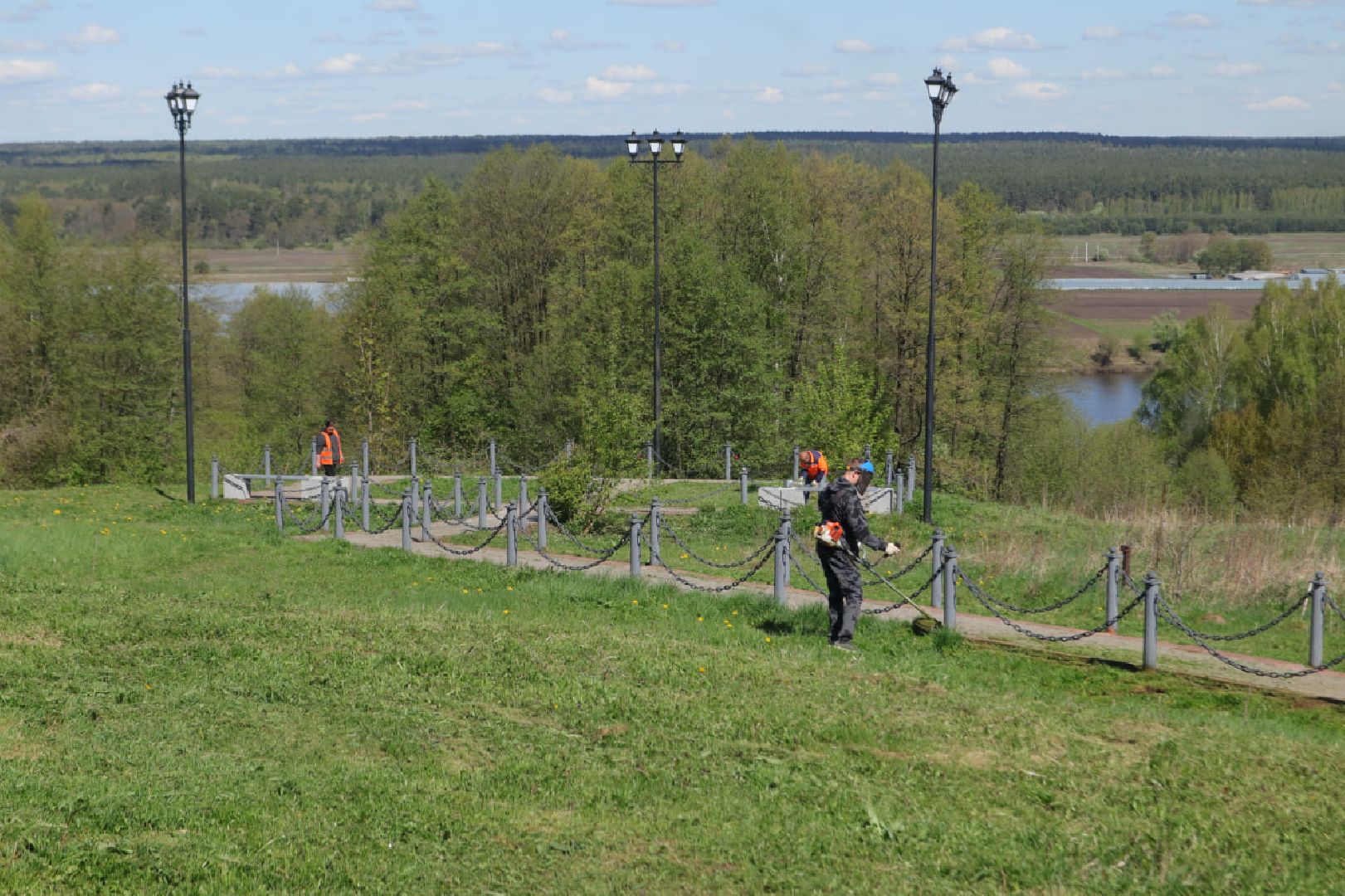 Пущино, благоустройство