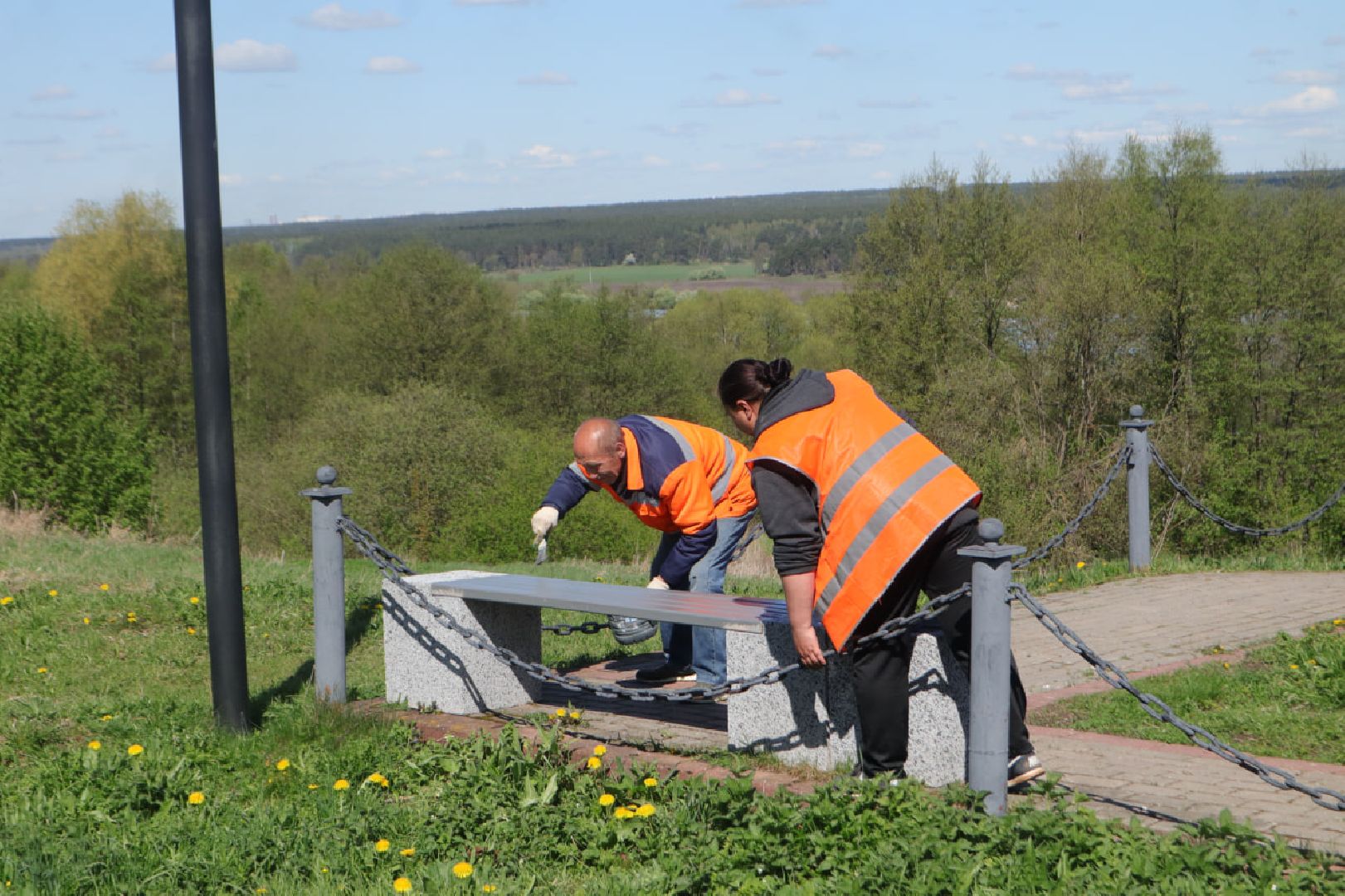 Пущино, благоустройство