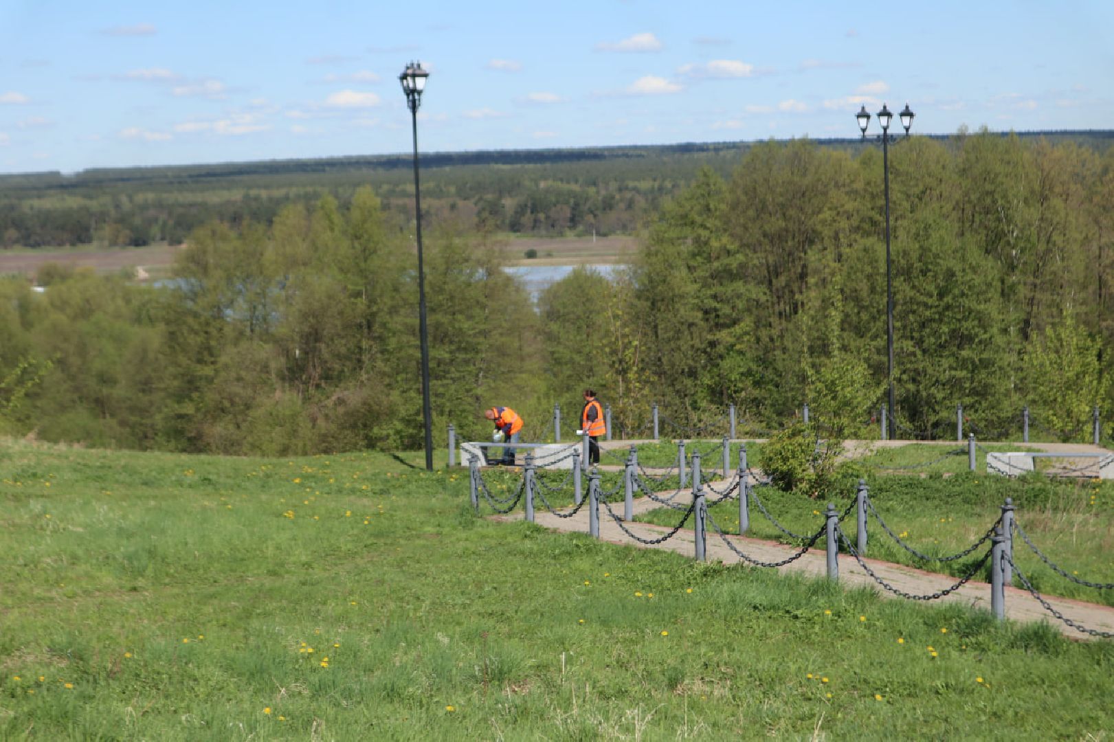 Пущино, благоустройство