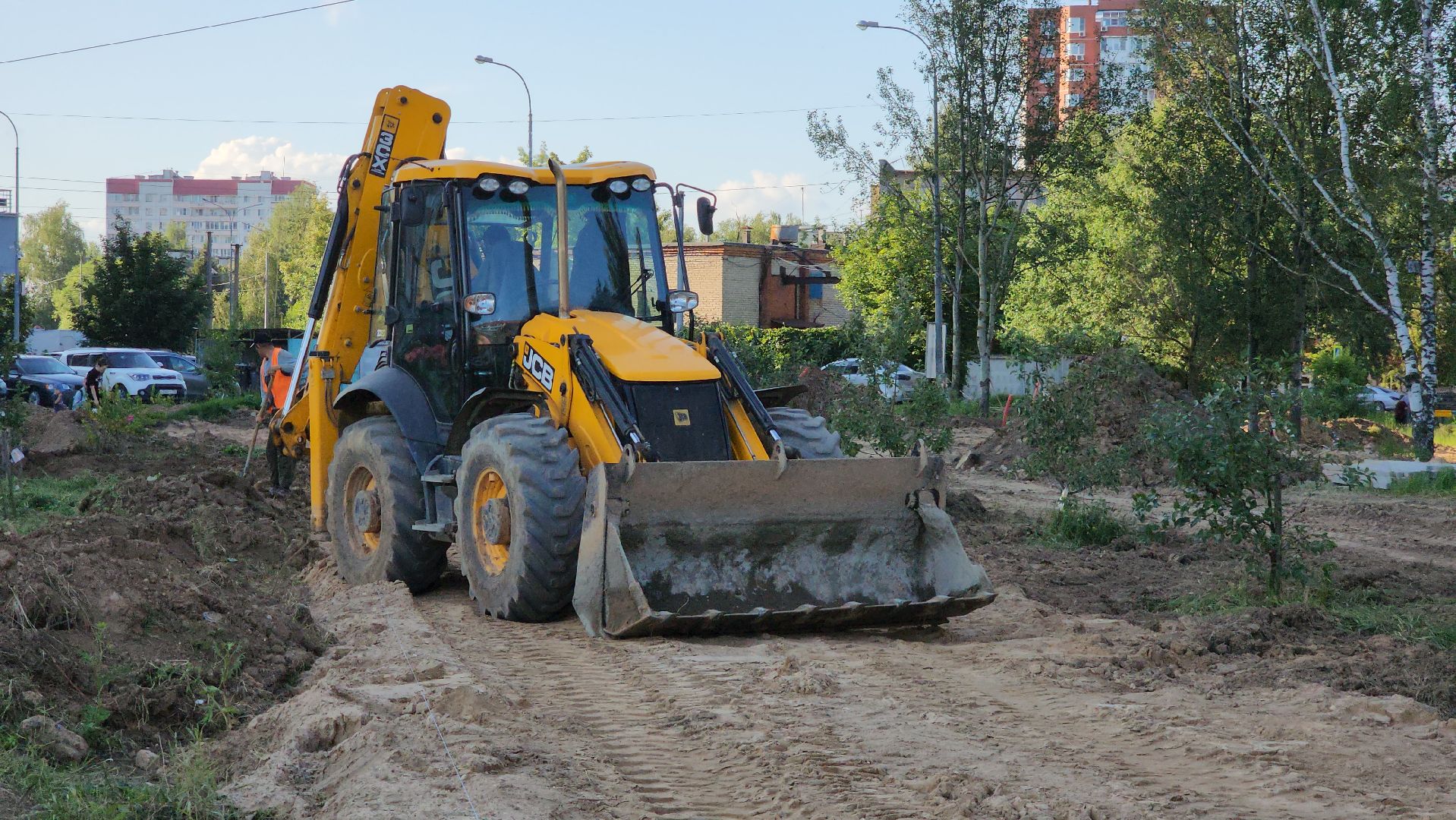 Благоустройство , Сквер, Парк ,бетонирование,