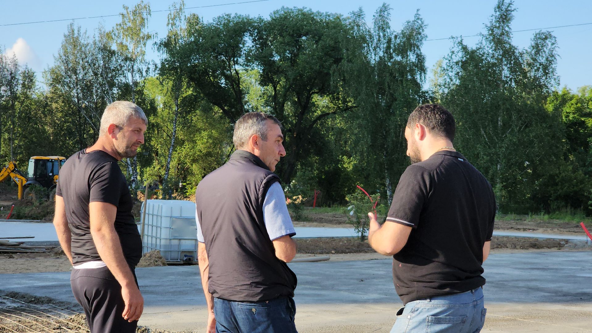 Благоустройство , Сквер, Парк ,бетонирование,