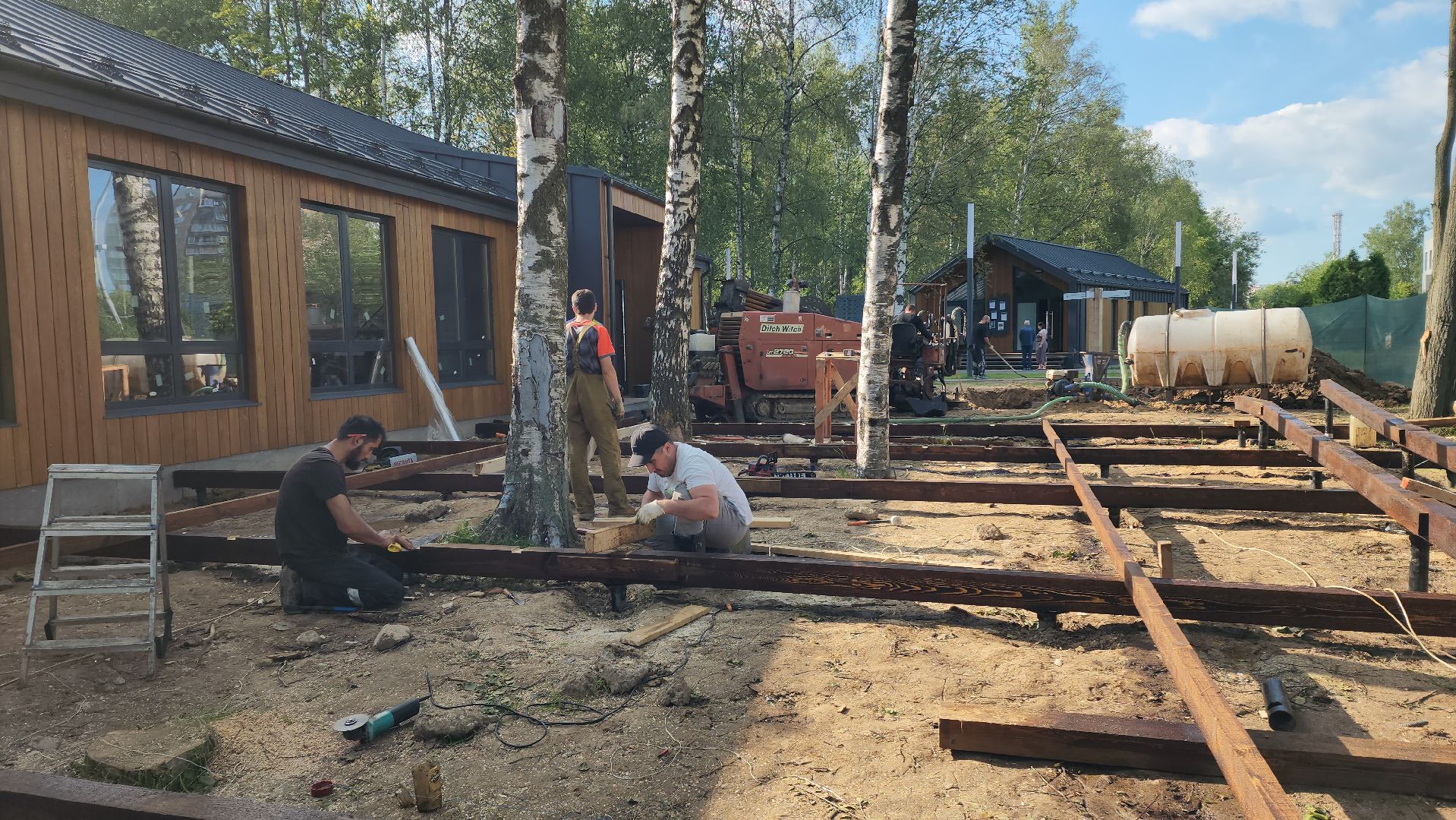 Кафе, летнее кафе, Парк, Лобня ,