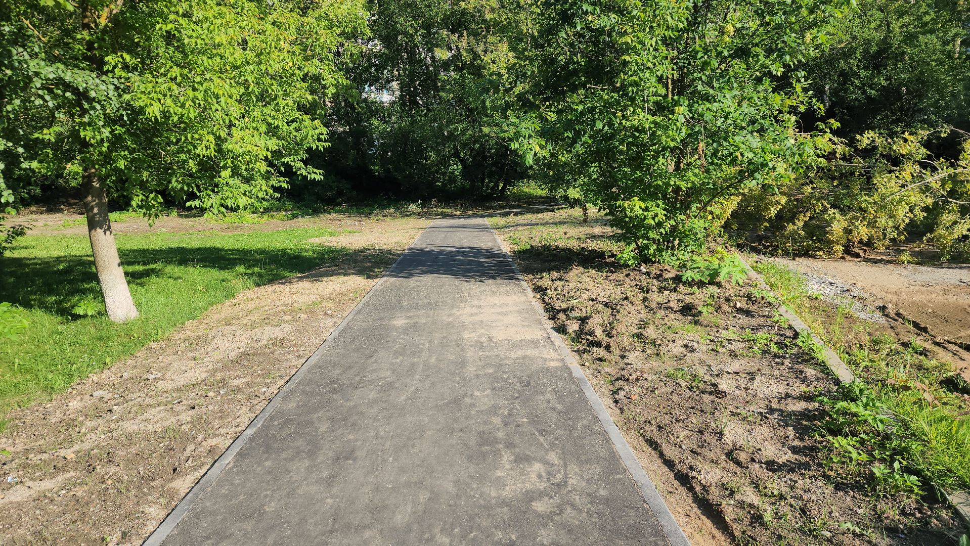 вертикалки, пушкино, пешком в подмосковье, народная тропа, асфальтирование,благоустройство,новый тротуар,региональная программа,