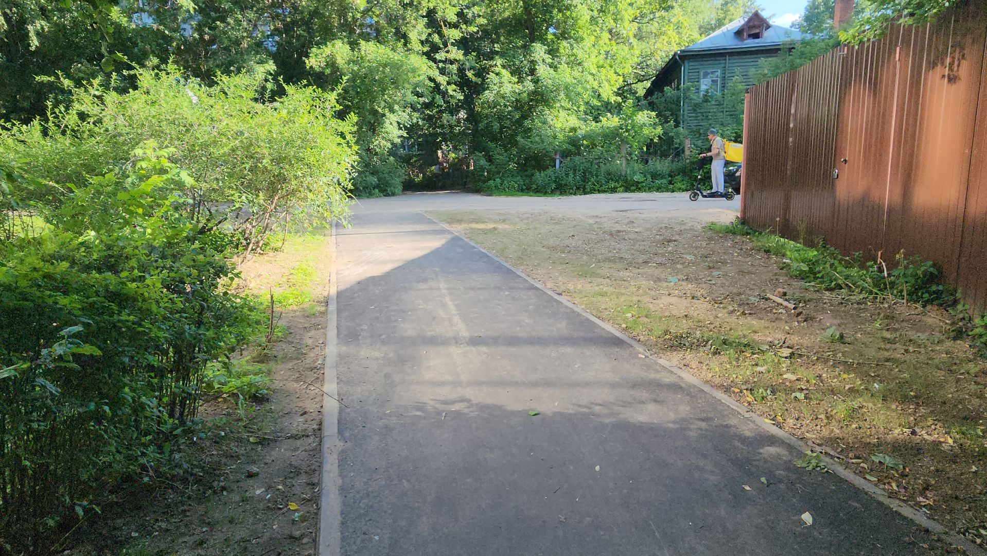 вертикалки, пушкино, пешком в подмосковье, народная тропа, асфальтирование,благоустройство,новый тротуар,региональная программа,