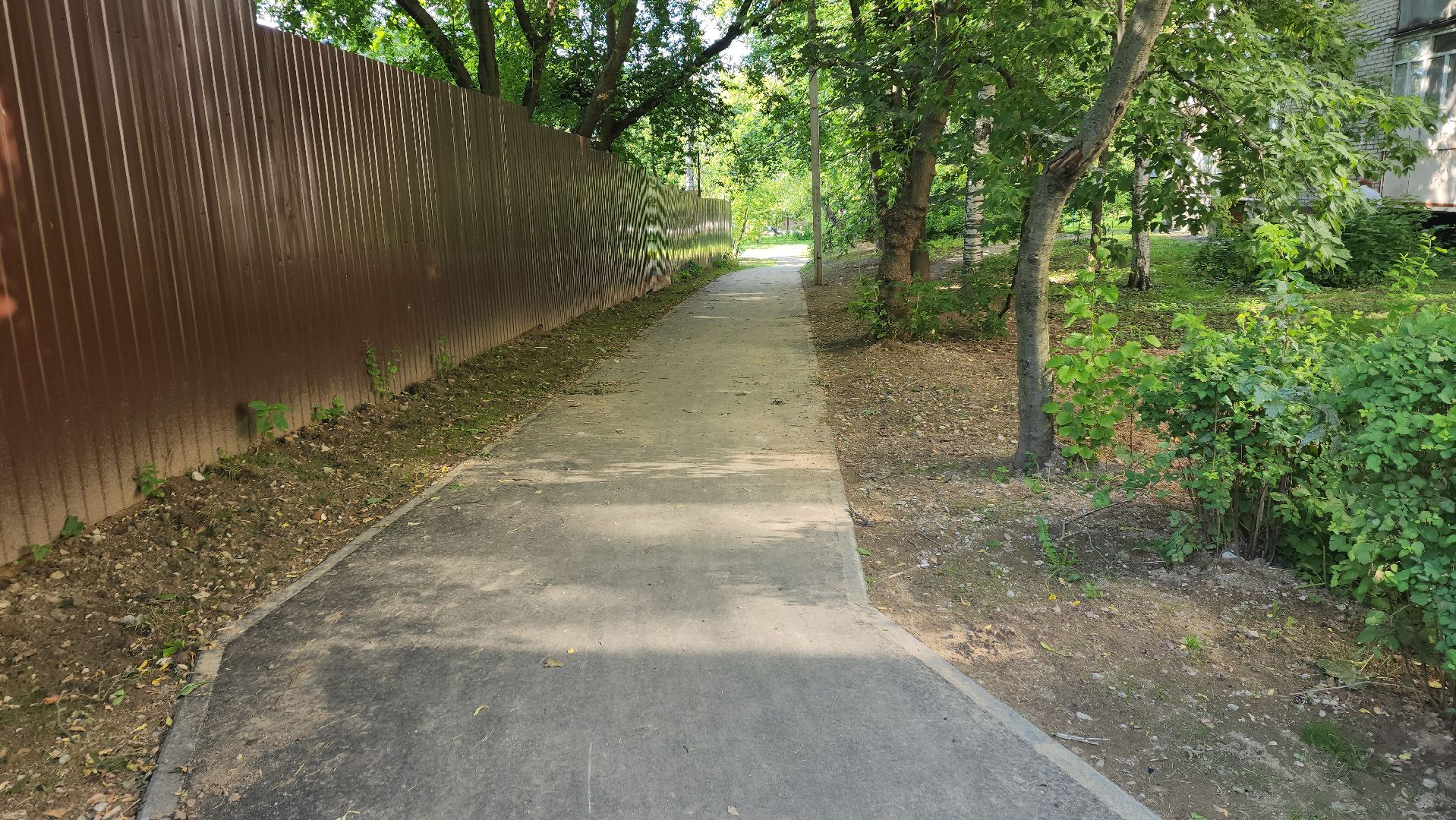 вертикалки, пушкино, пешком в подмосковье, народная тропа, асфальтирование,благоустройство,новый тротуар,региональная программа,