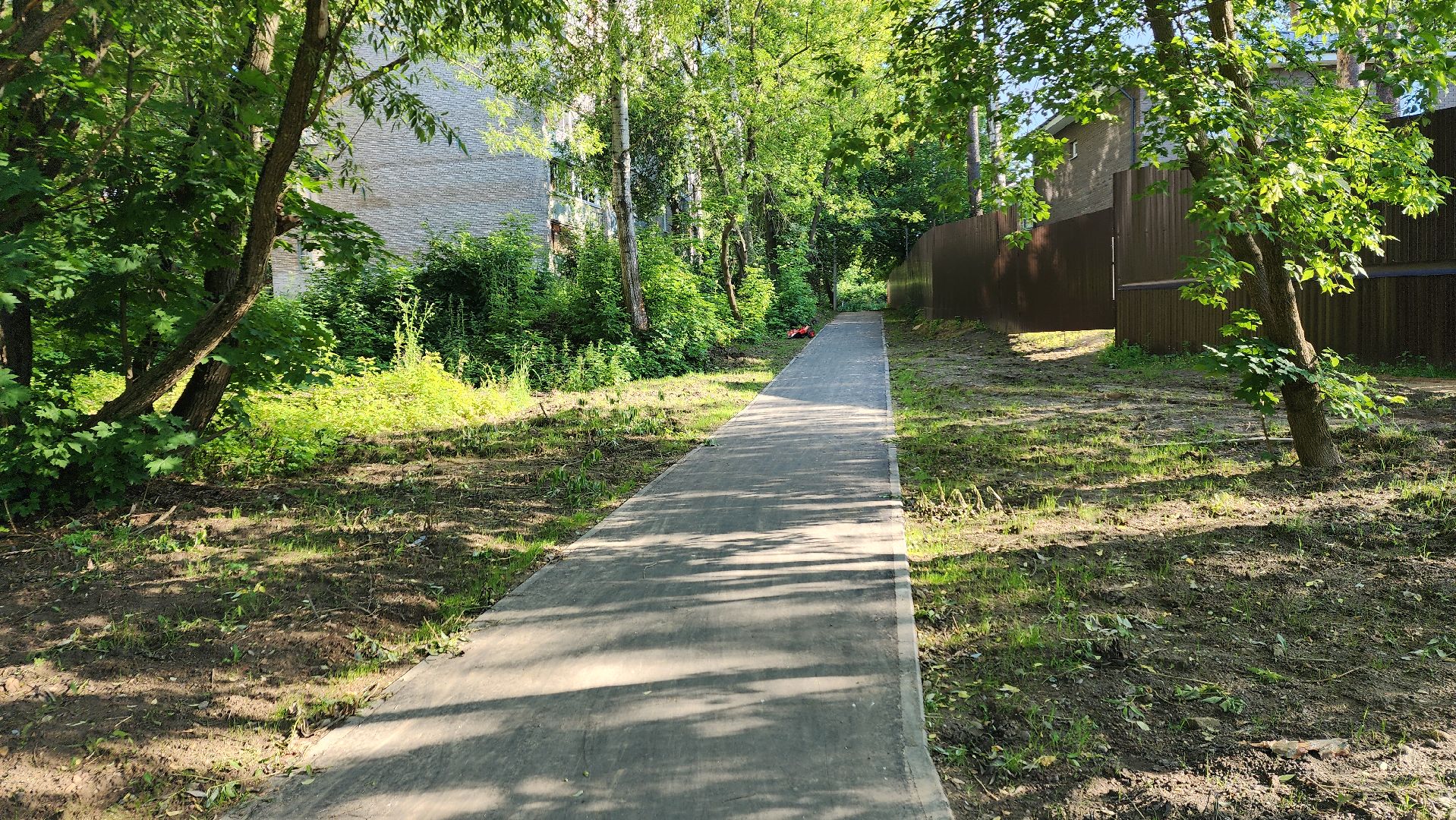 вертикалки, пушкино, пешком в подмосковье, народная тропа, асфальтирование,благоустройство,новый тротуар,региональная программа,