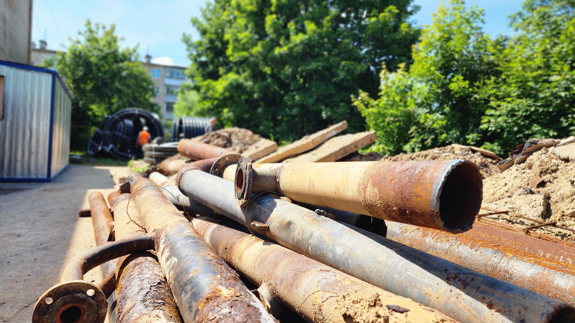 Руза, жкх, замена теплосетей, цтп,