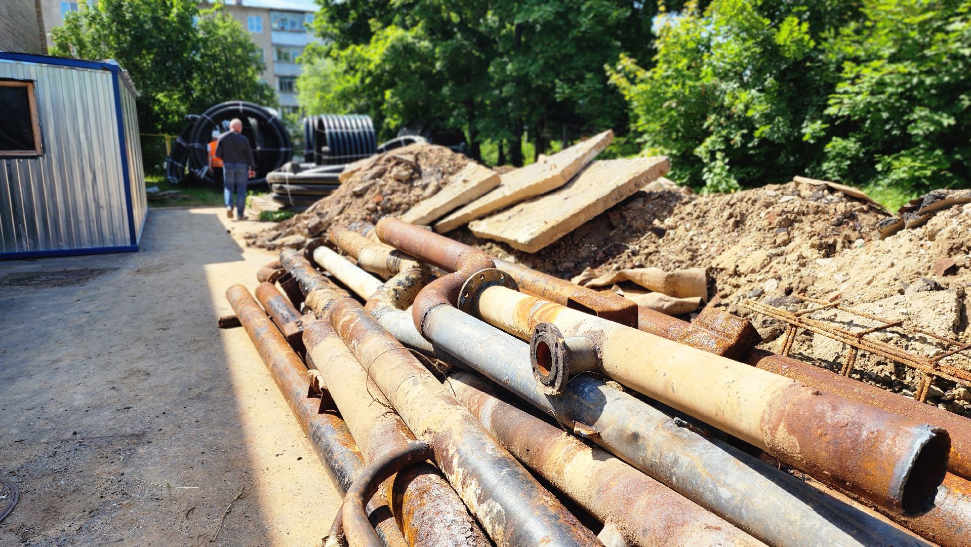 Руза, жкх, замена теплосетей, цтп,