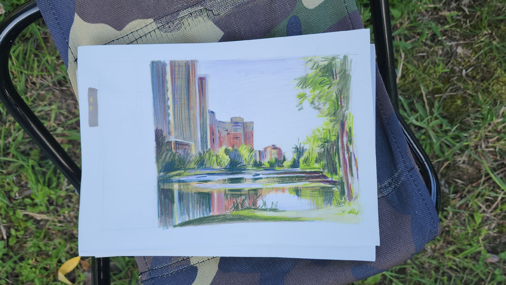 вертикалки, пушкино, пленэр, река, серебрянка,художница, центральная библиотека,мастер-класс,пейзаж,рисование,летний досуг,