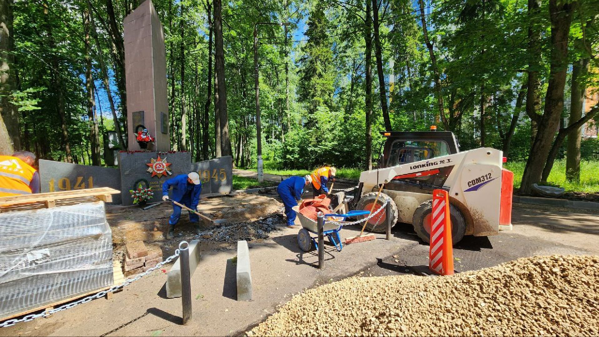 солнечногорск, микрорайон выстрел, памятник погибшим выпускникам, благоустройство, вов,