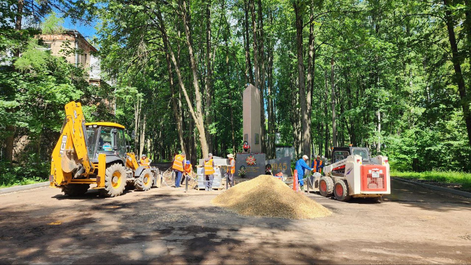 солнечногорск, микрорайон выстрел, памятник погибшим выпускникам, благоустройство, вов,