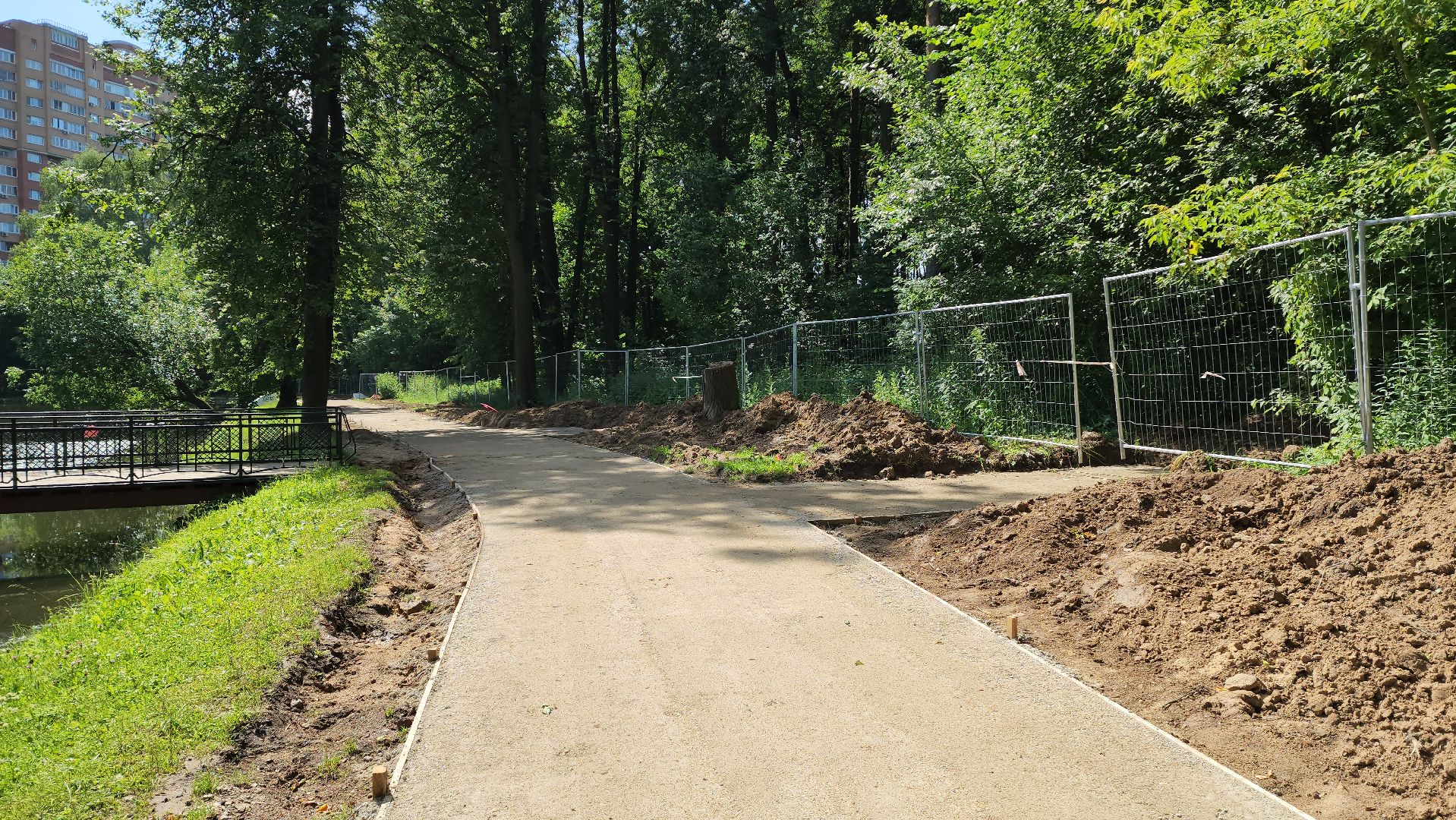 красногорск, городской парк, реконструкция,