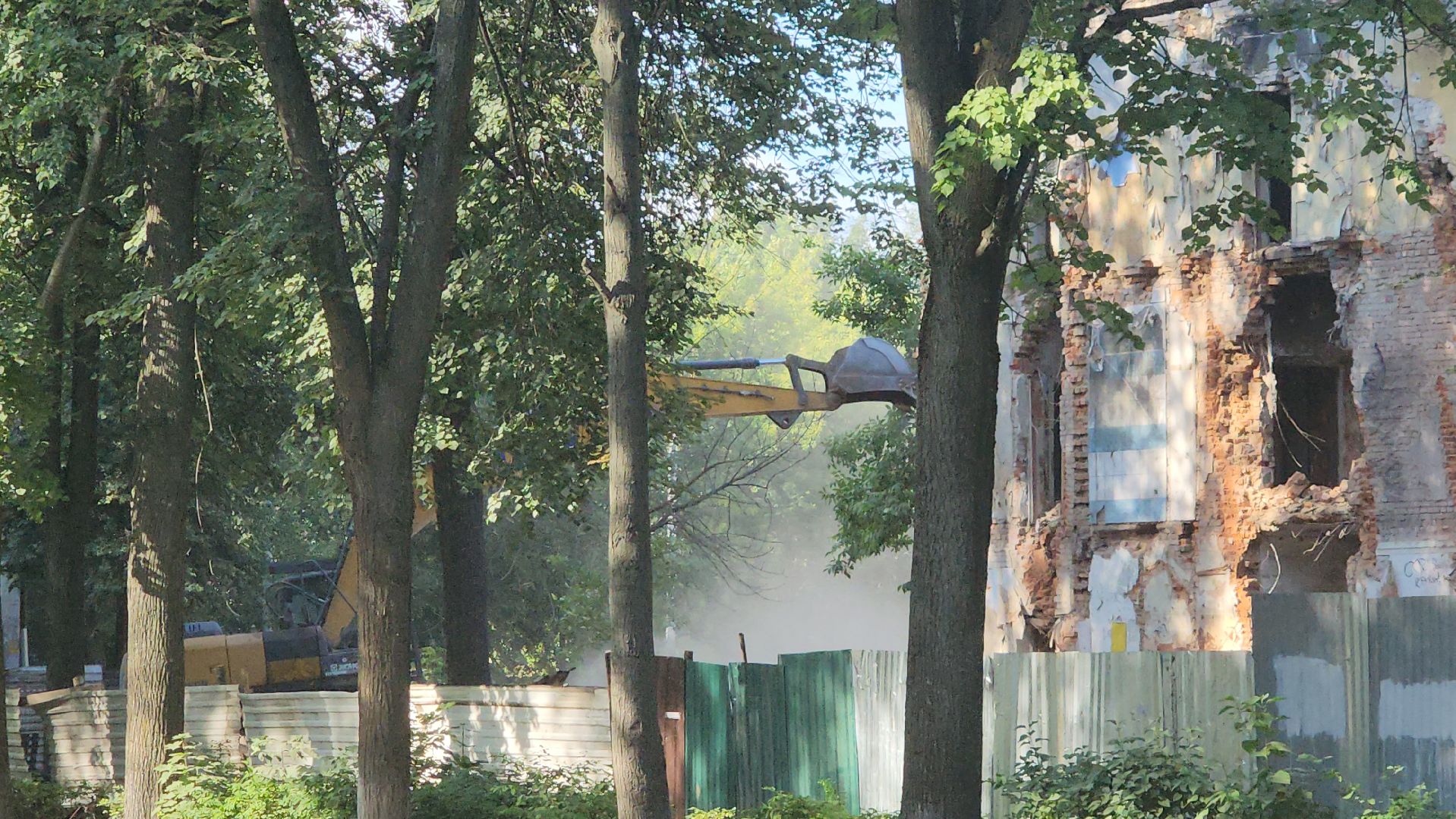 вертикалки, аварийное жилье, снос аварийного жилья, ветхий дом,пушкино, демонтаж здания,