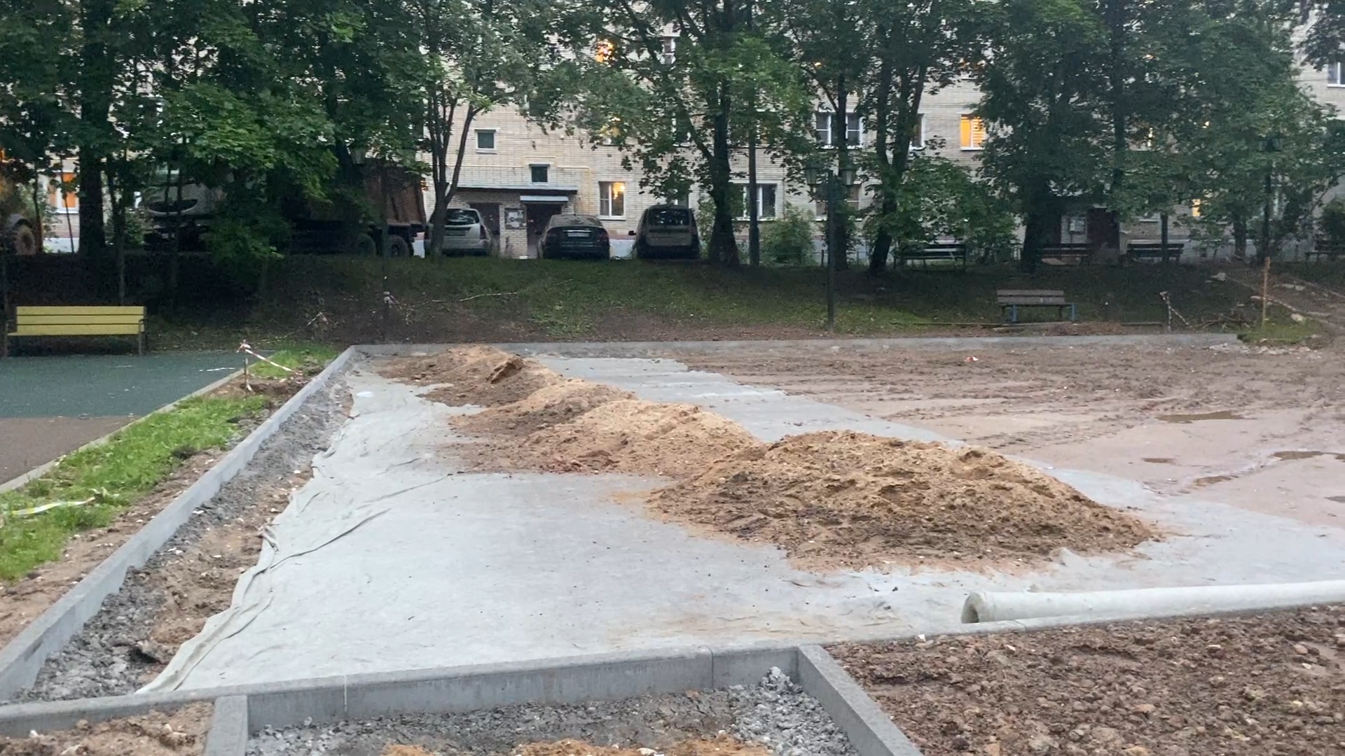 благоустройство территории, власиха цветной бульвар, детская площадка, губернаторская площадка, игровой комплекс,