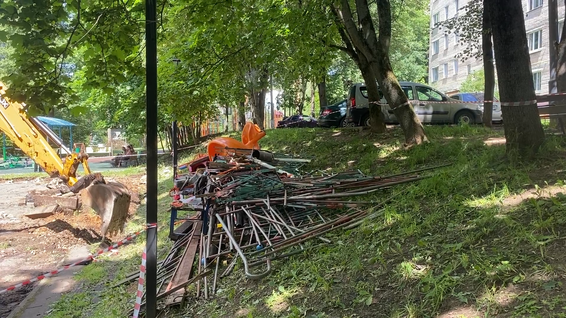 благоустройство территории, власиха цветной бульвар, детская площадка, губернаторская площадка, игровой комплекс,