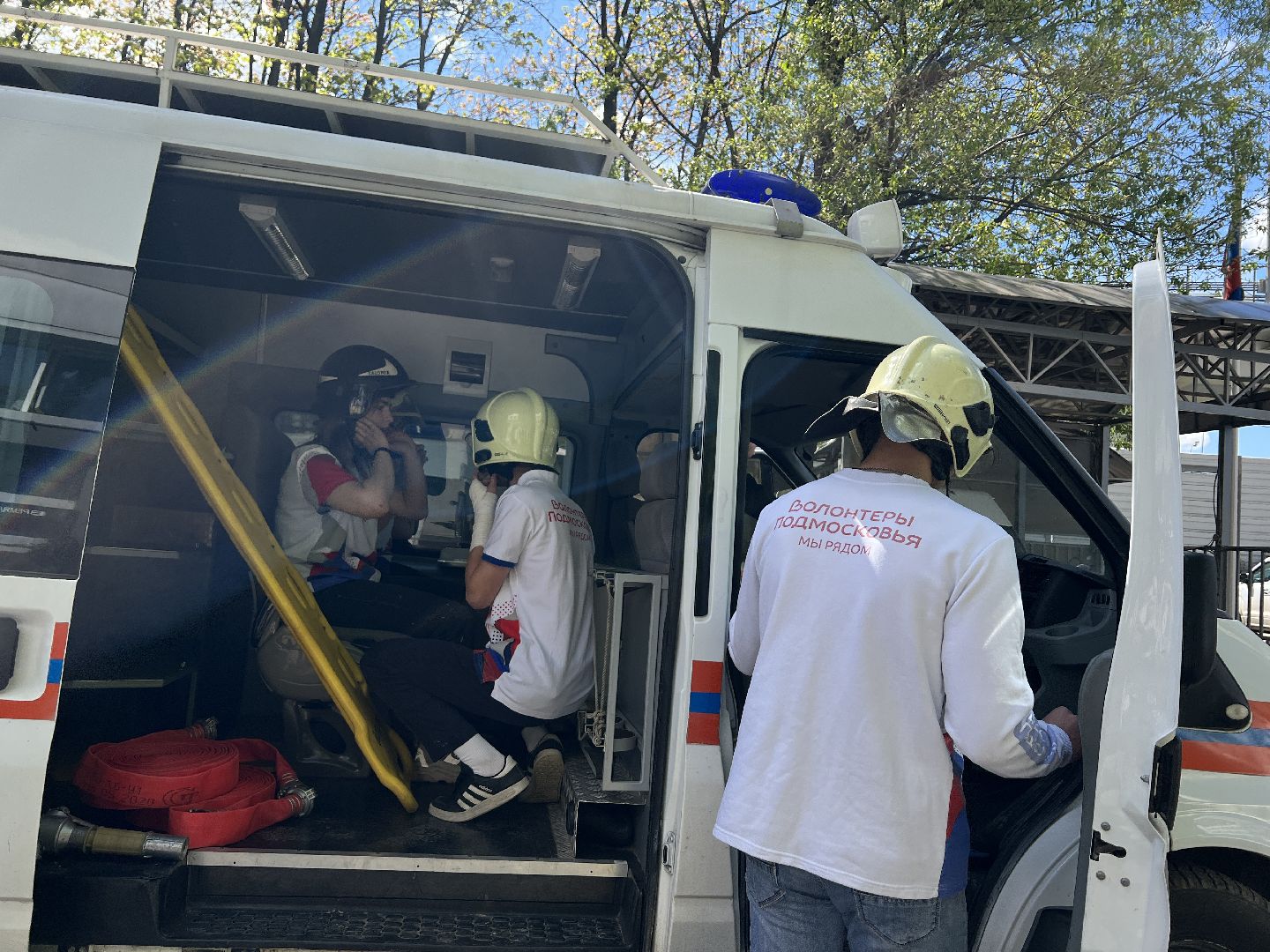 Химки, служба спасения, спасатели, ХимСпас, школьники, волонтеры, игровое обучение