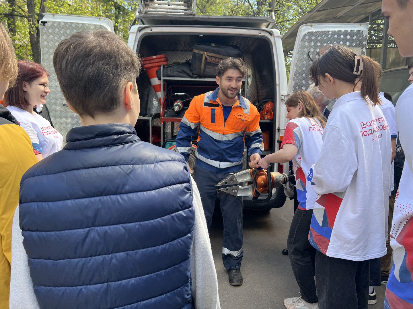 Химки, служба спасения, спасатели, ХимСпас, школьники, волонтеры, игровое обучение