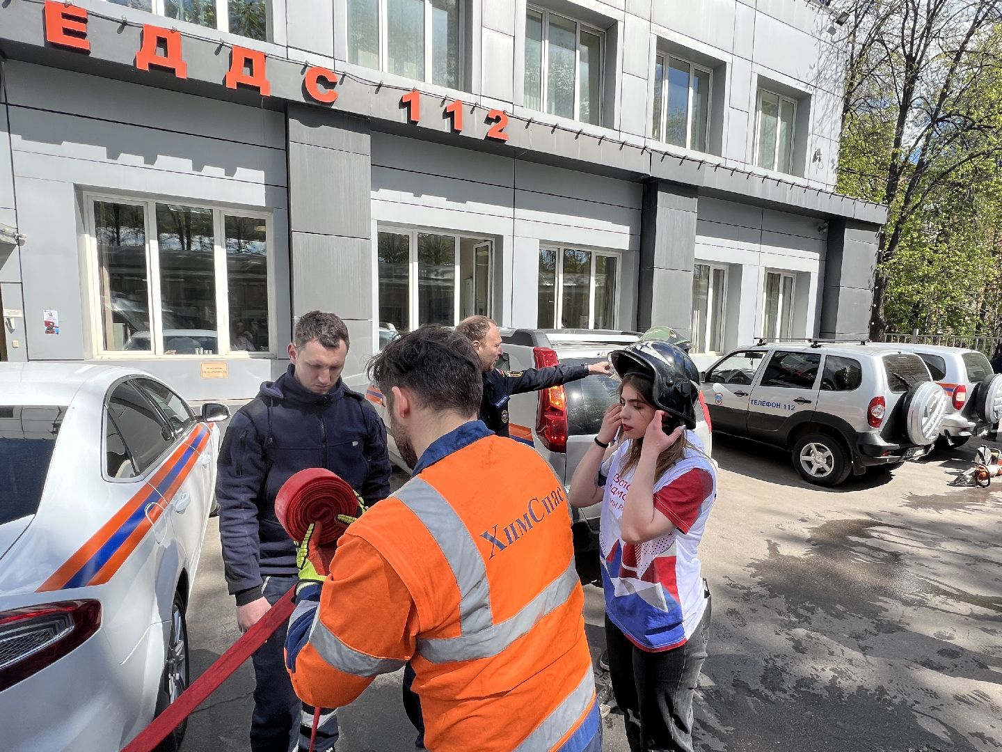 Химки, служба спасения, спасатели, ХимСпас, школьники, волонтеры, игровое обучение