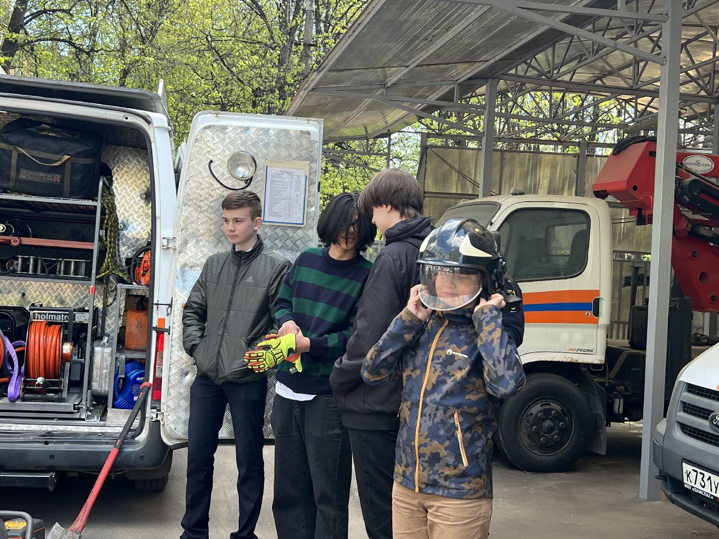 Химки, служба спасения, спасатели, ХимСпас, школьники, волонтеры, игровое обучение
